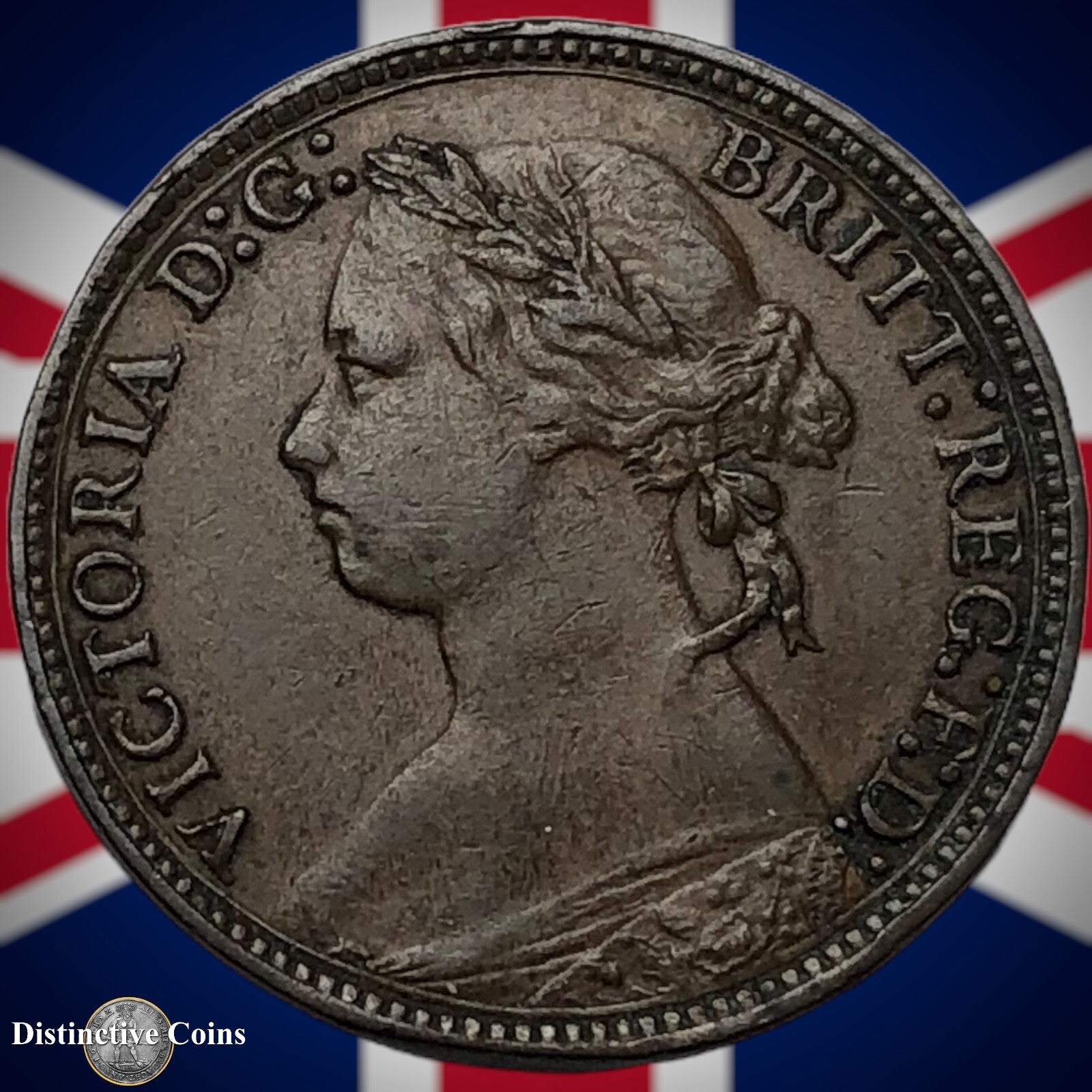 Great Britain 1879 Farthing 1/4d GB3805