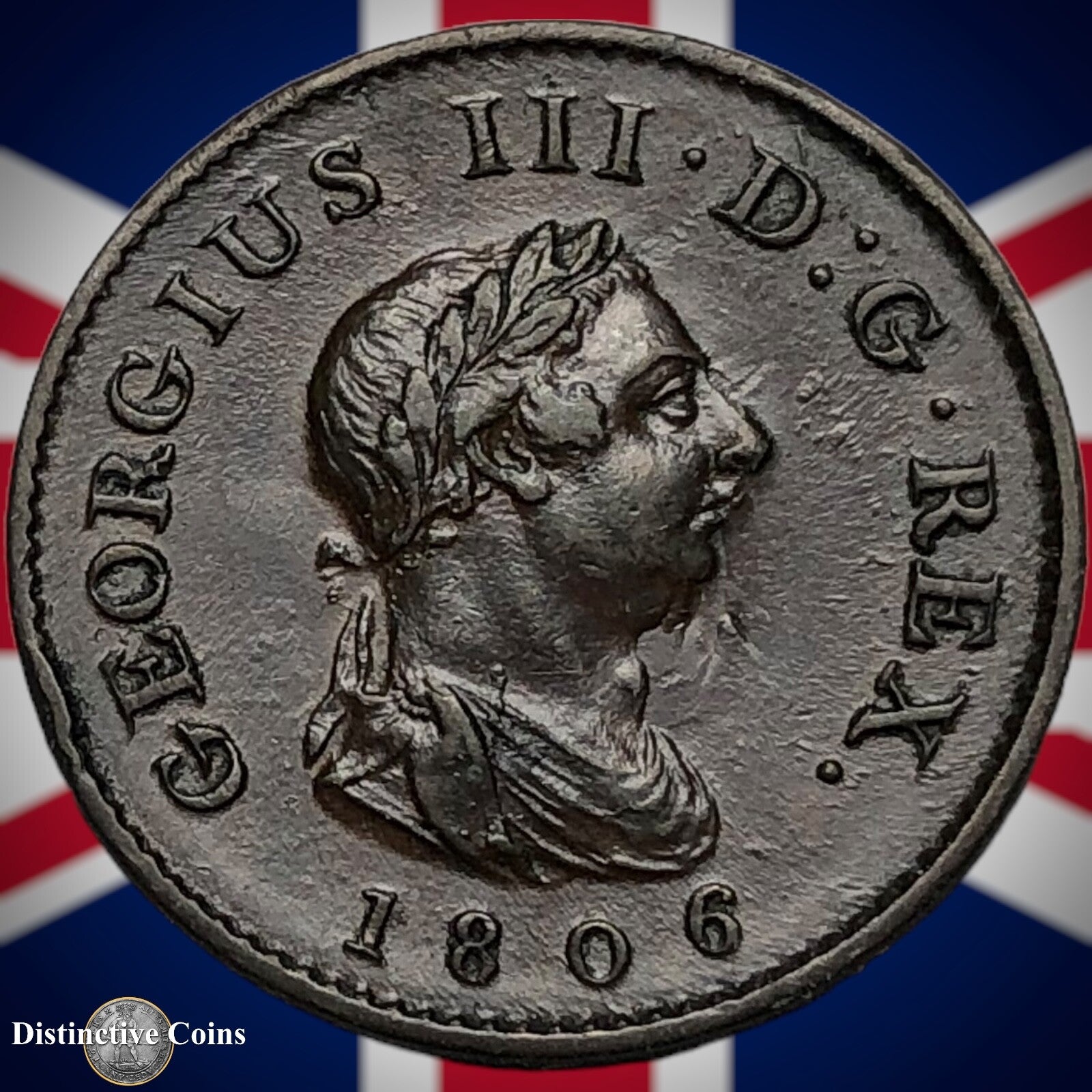 Great Britain 1806 Farthing 1/4d GB3215