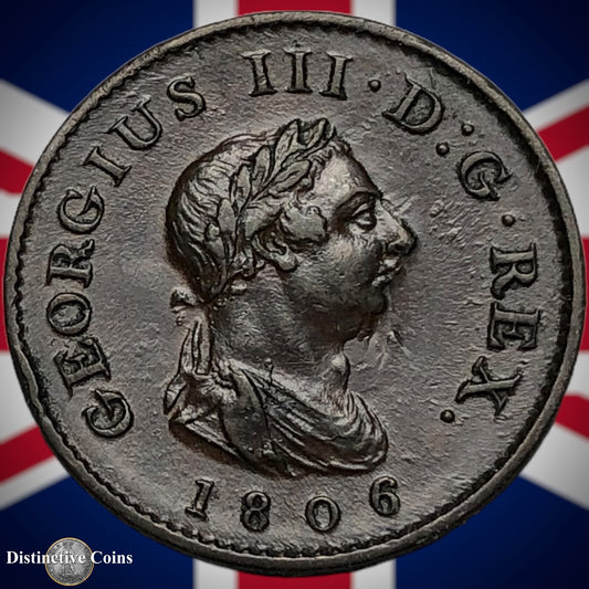 Great Britain 1806 Farthing 1/4d GB3215