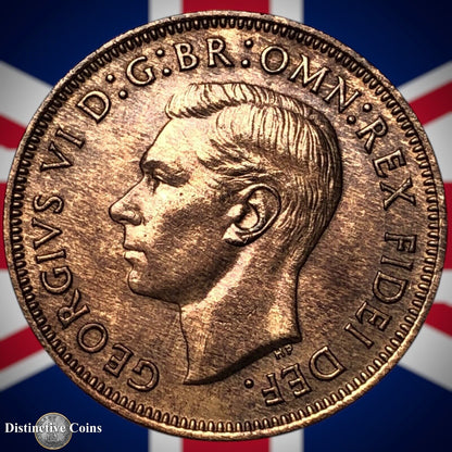 Great Britain 1952 Half Penny 1/2d GB6089