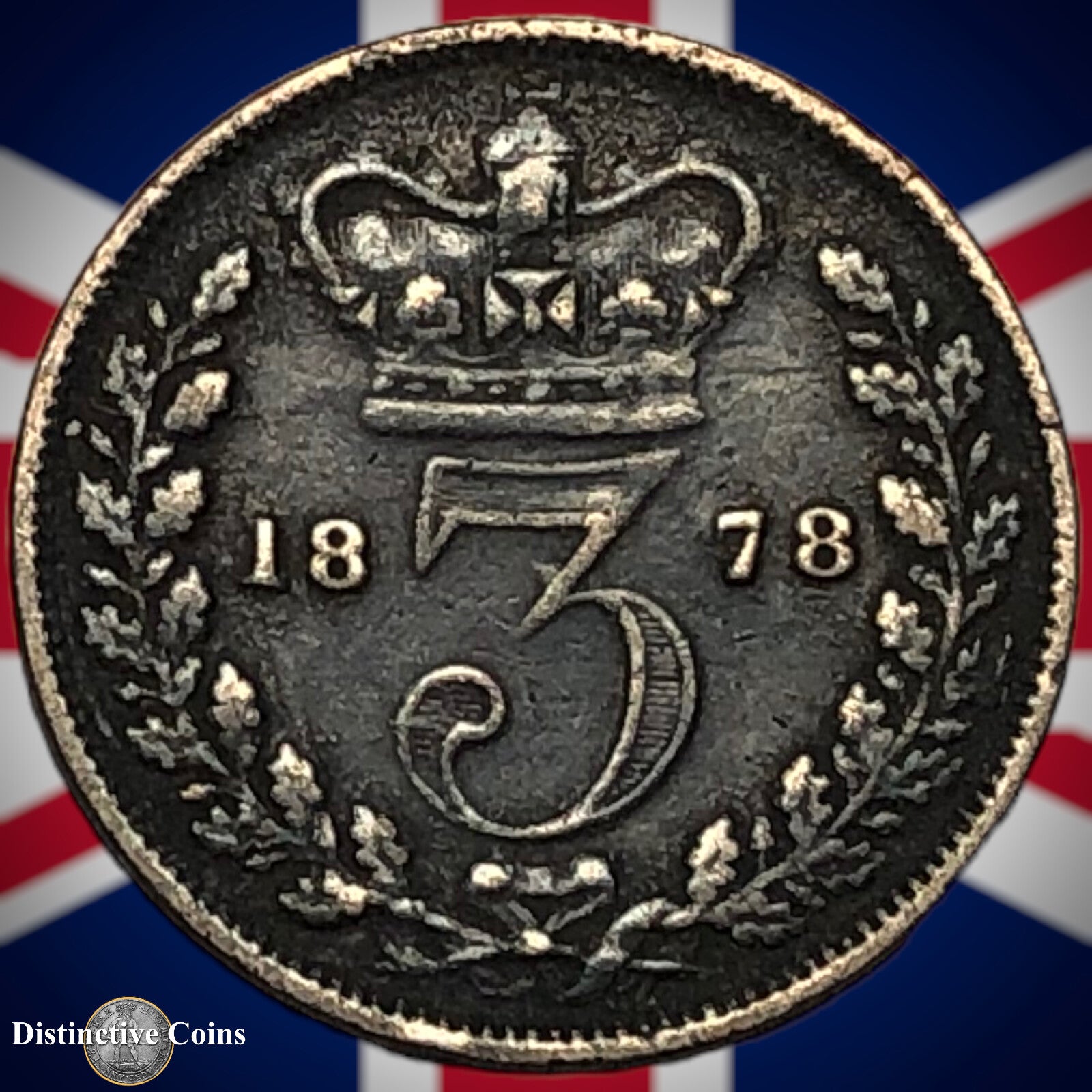 Great Britain 1878 Three Pence GB1894