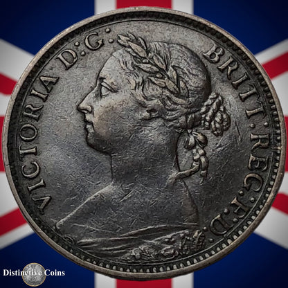 Great Britain 1891 Farthing 1/4d GB4297