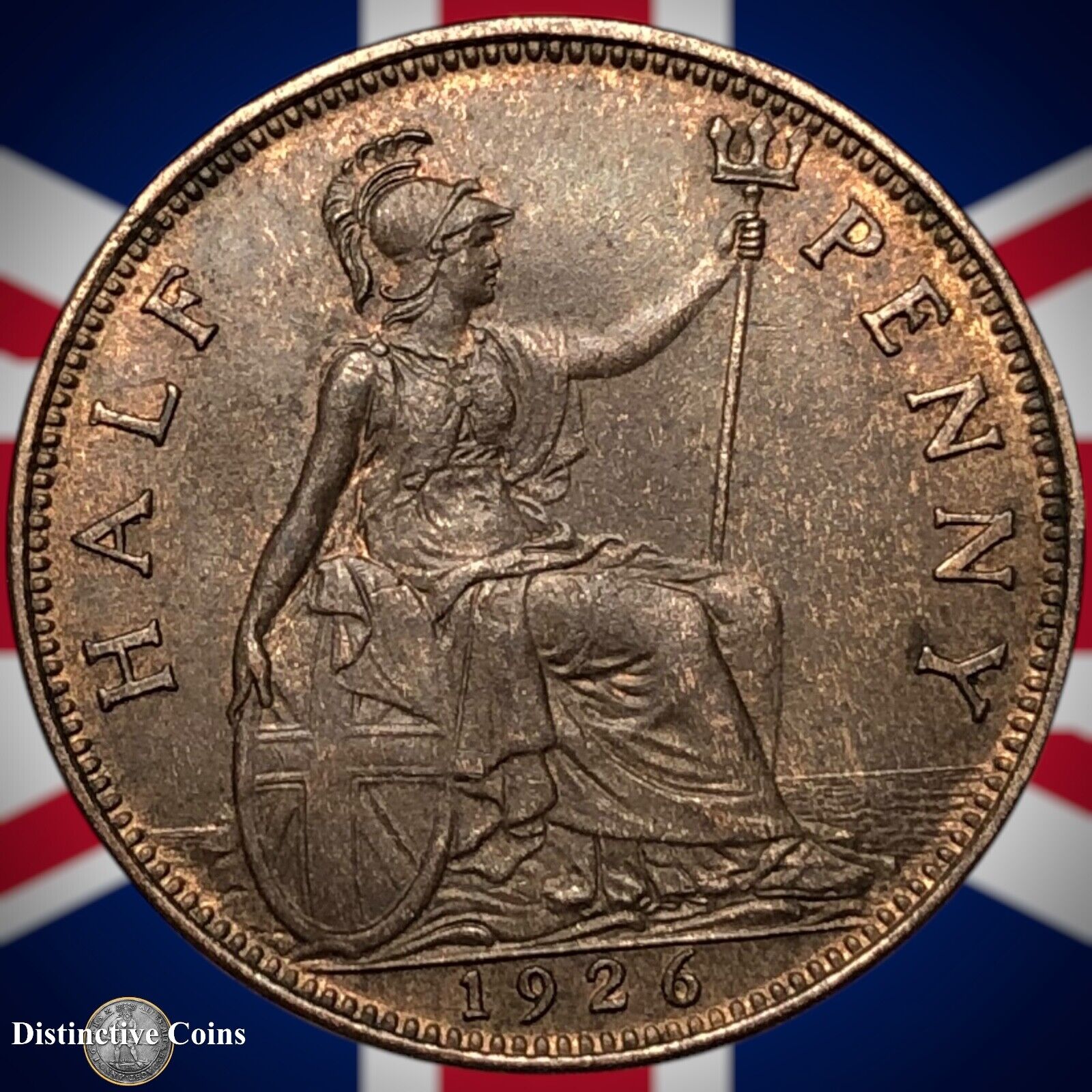 Great Britain 1926 Half Penny 1/2d GB5926