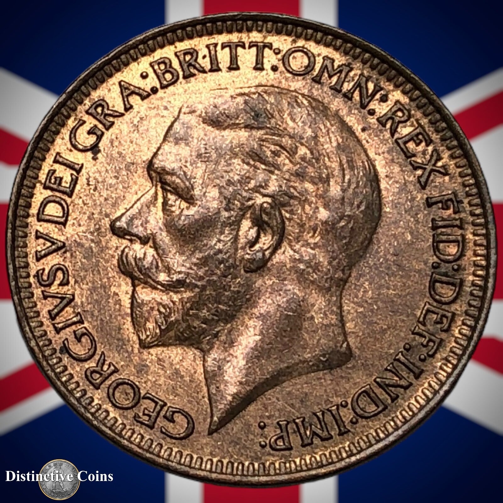 Great Britain 1929 Farthing 1/4d GB4879