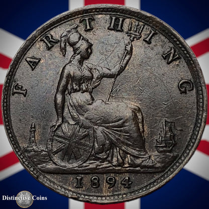 Great Britain 1894 Farthing 1/4d GB4377
