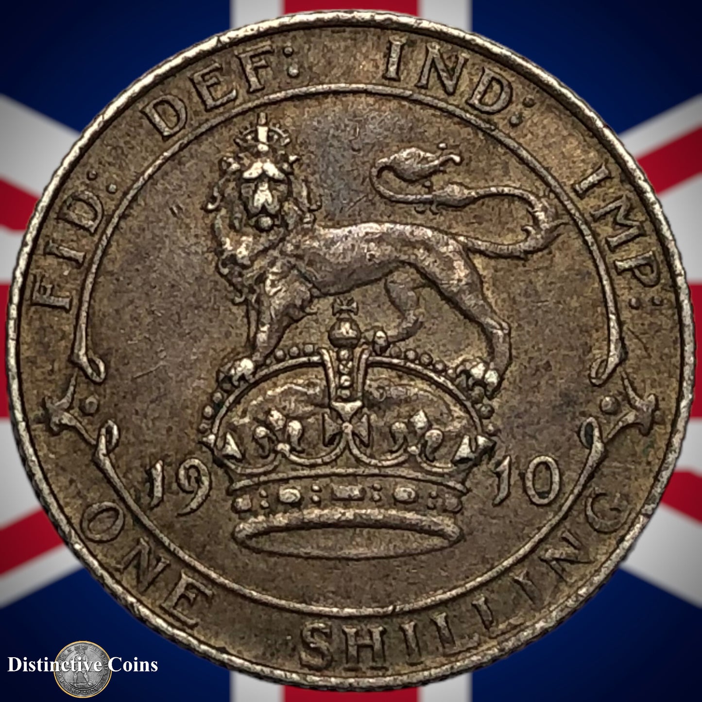 Great Britain 1910 One Shilling GB0890
