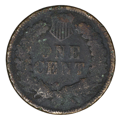 US 1878 Indian Head Penny Porous Low Grade A3423