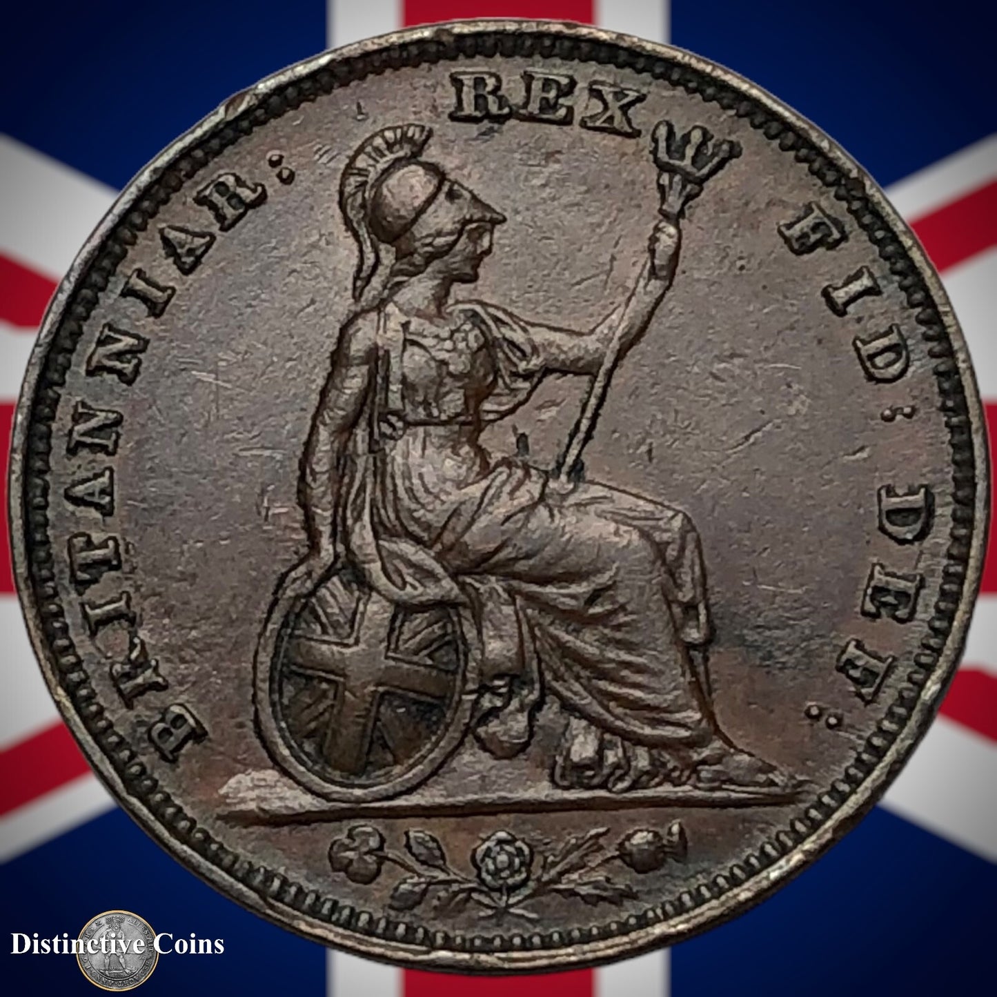 Great Britain 1826 Farthing 1/4d GB3326