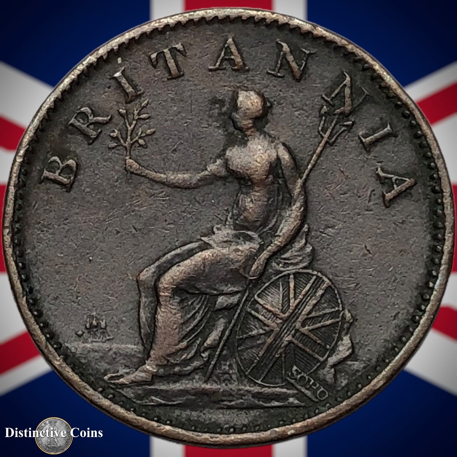 Great Britain 1806 Farthing 1/4d GB3209