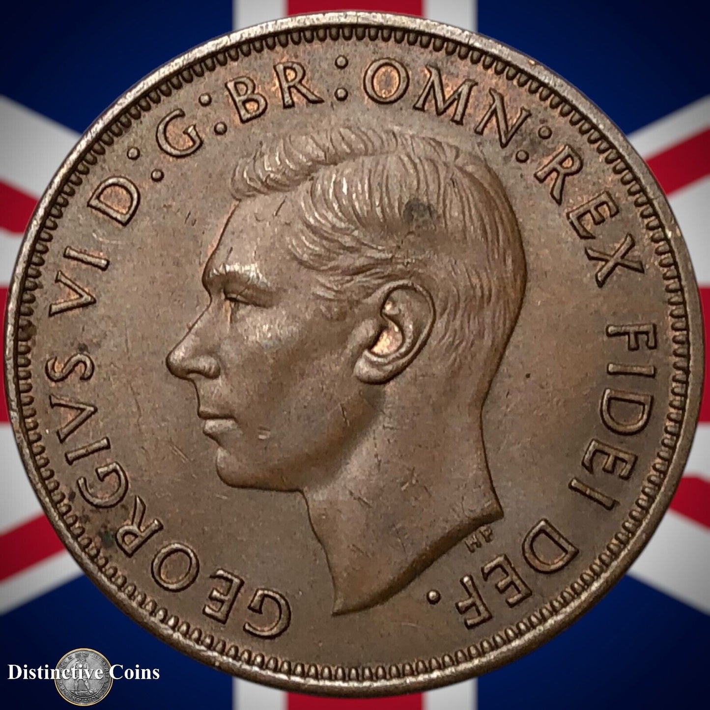 Great Britain 1950 Penny 1d GB7319