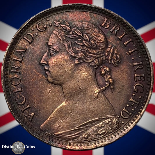 Great Britain 1884 Farthing 1/4d GB4115