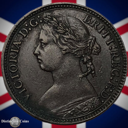 Great Britain 1875 H Farthing 1/4d GB3747