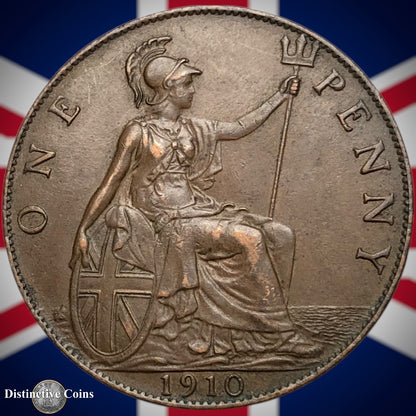 Great Britain 1910 Penny 1d GB6725