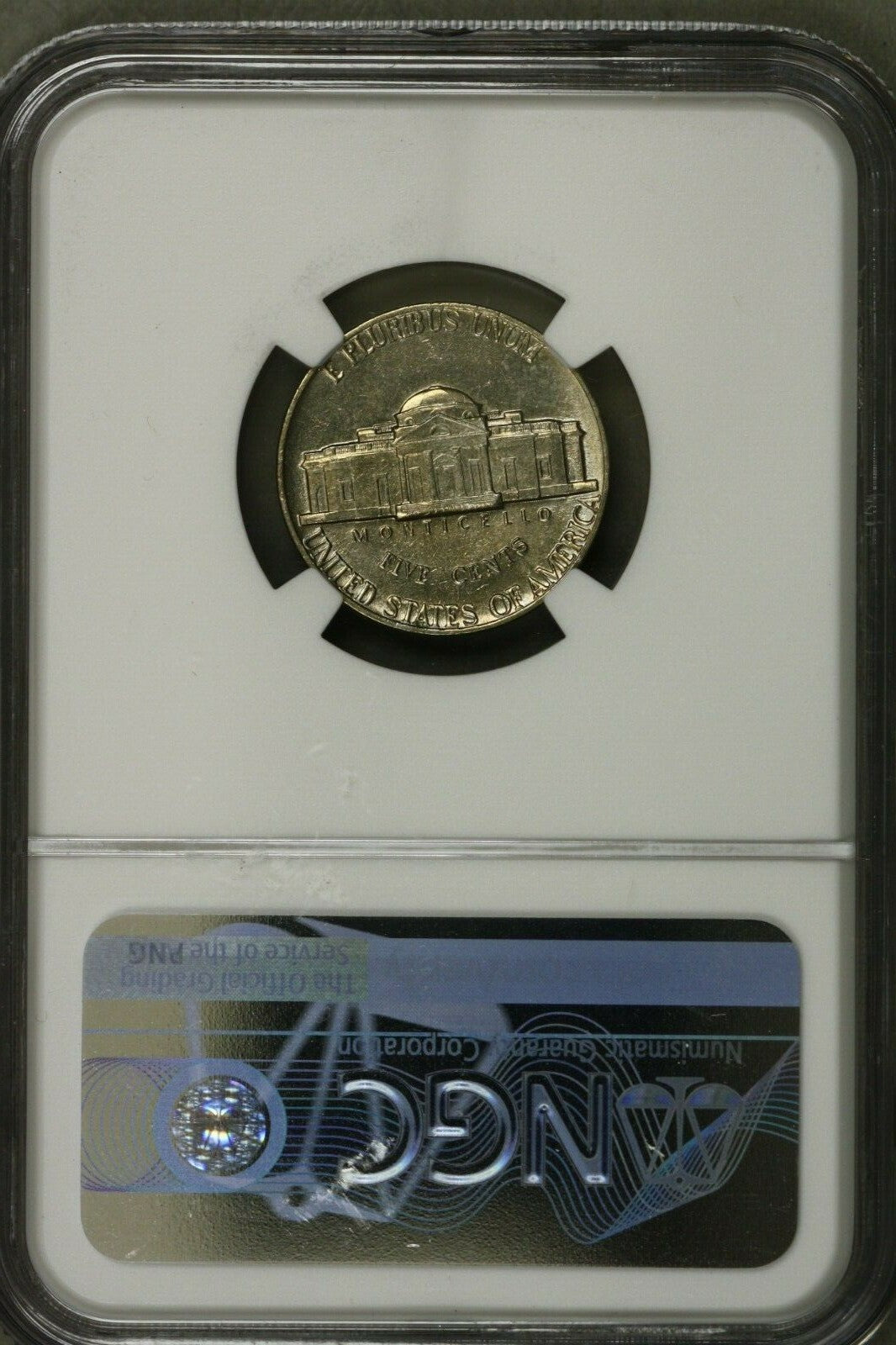 Jefferson Nickel - 5 Cents 1972  NGC MS65  S25