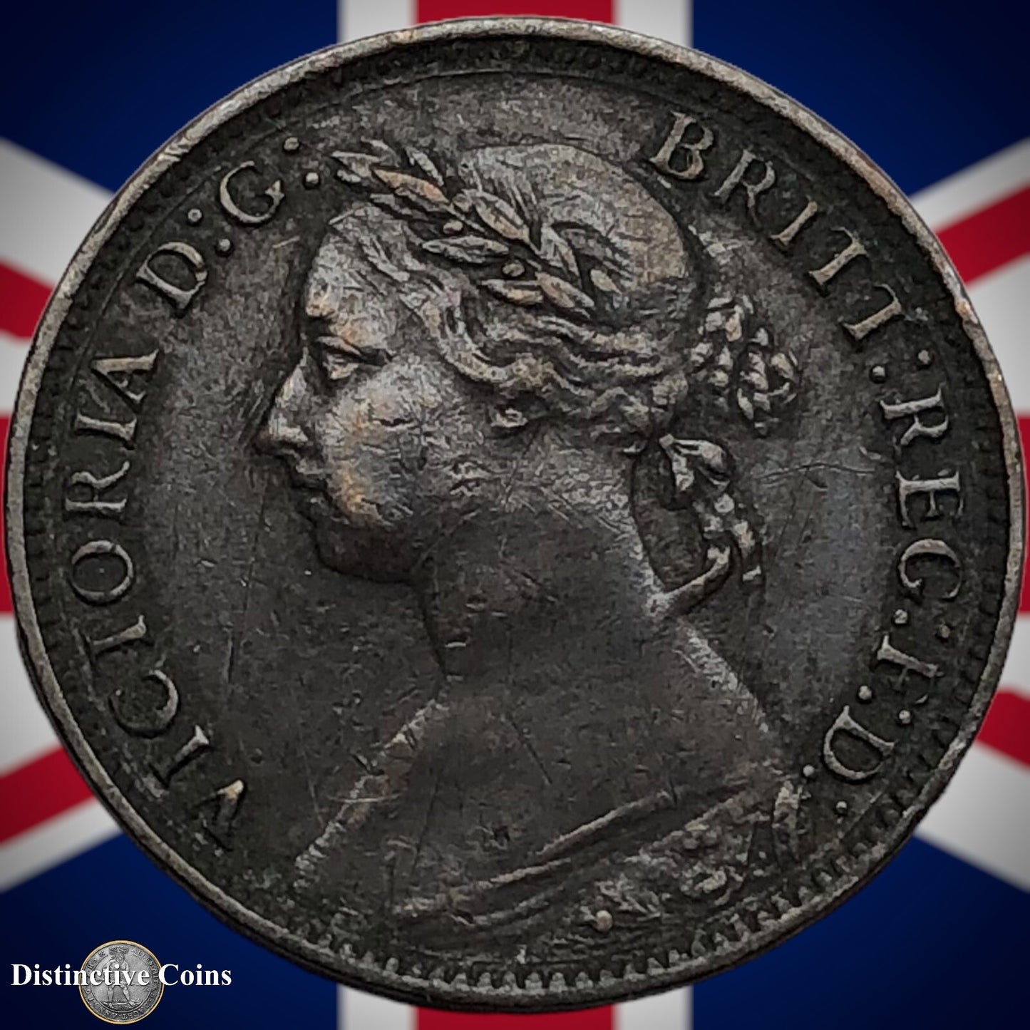 Great Britain 1881 H Farthing 1/4d GB3895