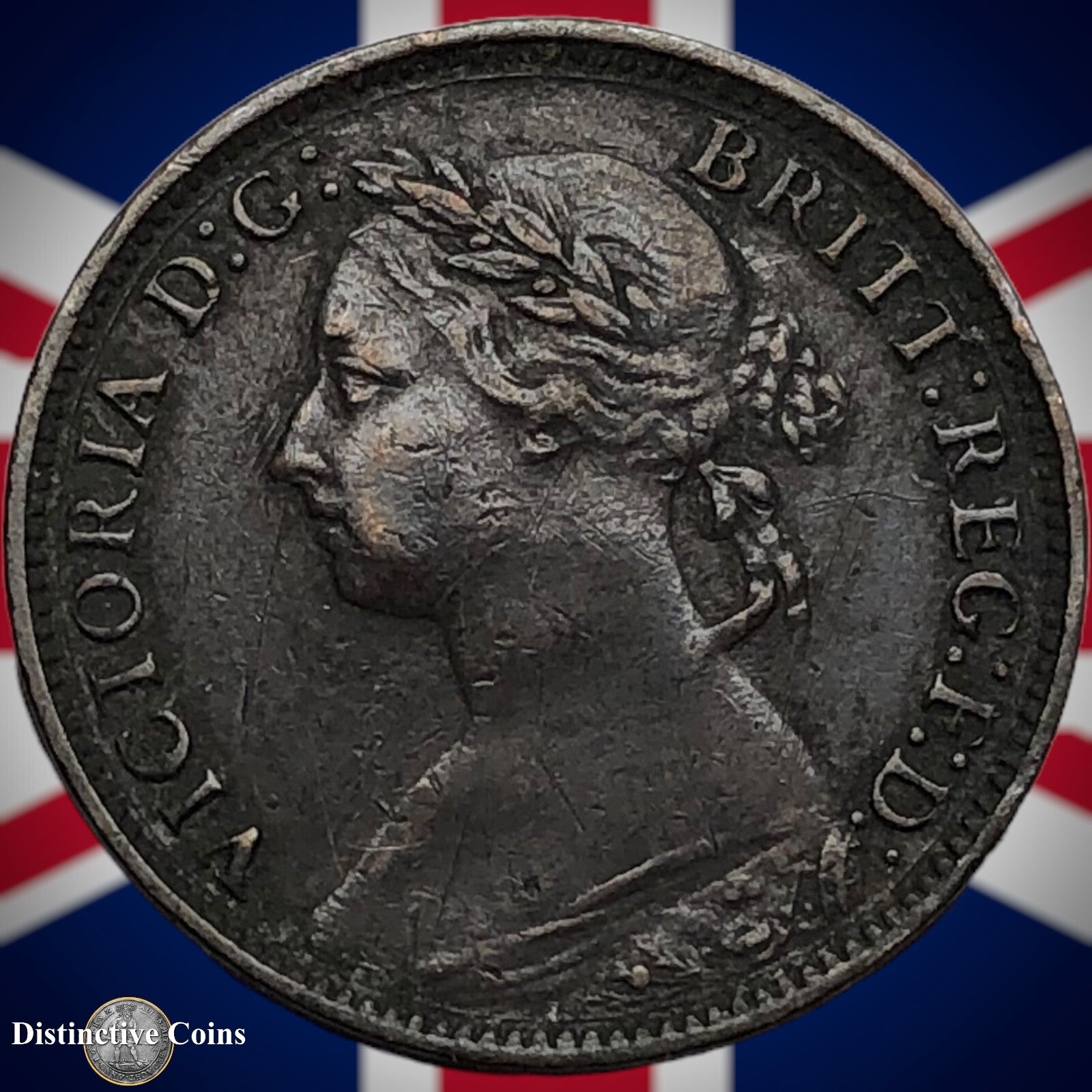 Great Britain 1881 H Farthing 1/4d GB3895