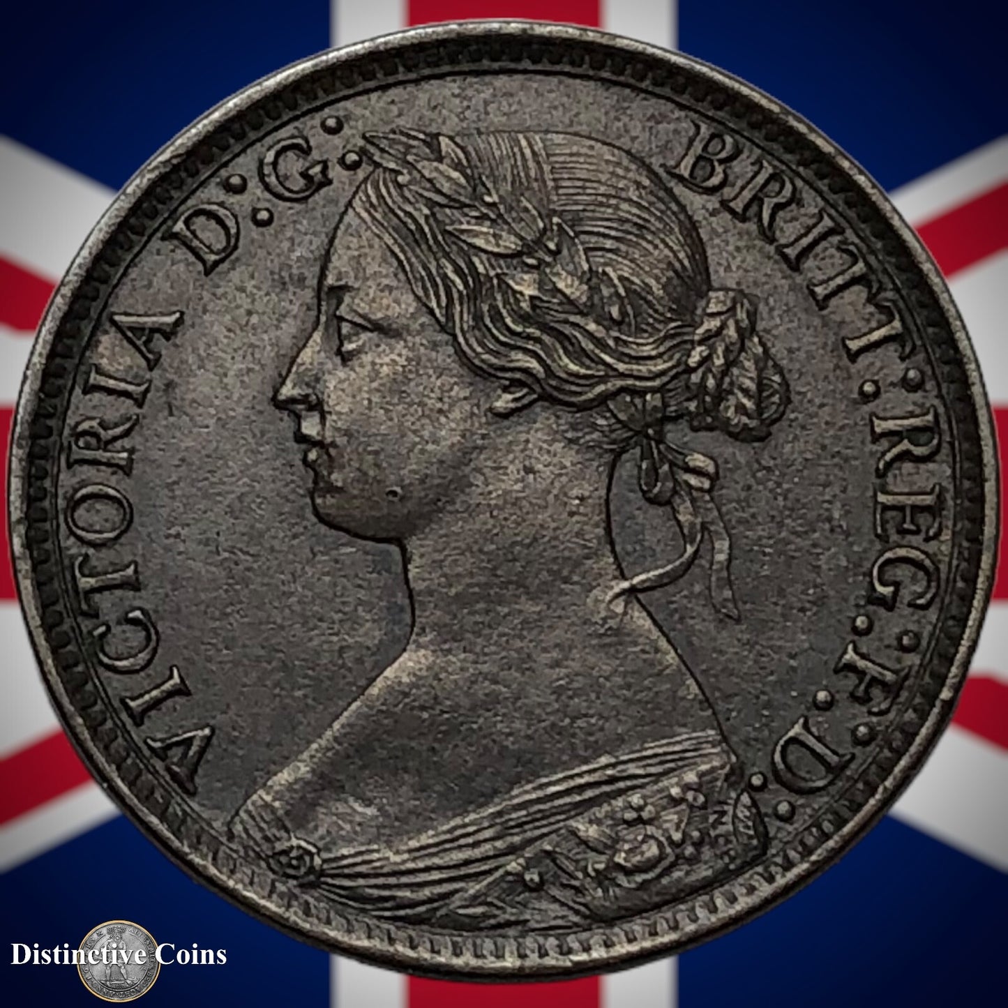 Great Britain 1872 Farthing 1/4d GB3659