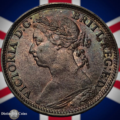 Great Britain 1881 H Farthing 1/4d GB4025