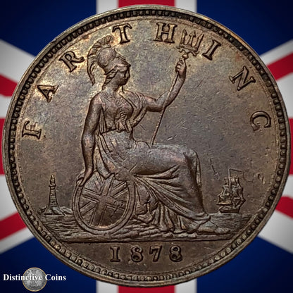Great Britain 1878 Farthing 1/4d GB3796