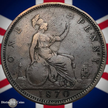 Great Britain 1870 Penny 1d GB6308