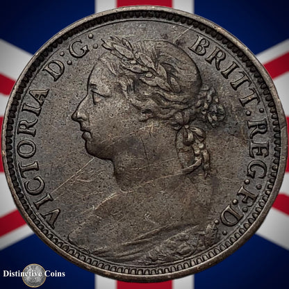 Great Britain 1881 H Farthing 1/4d GB3881