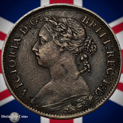 Great Britain 1884 Farthing 1/4d GB4090