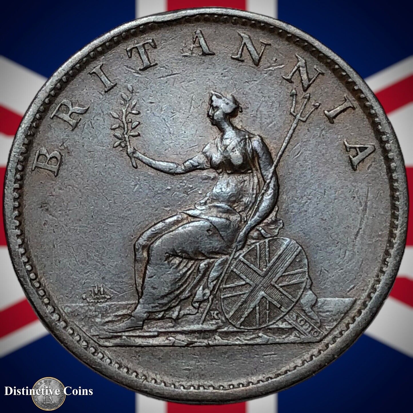 Great Britain 1807 Half Penny 1/2d GB5179