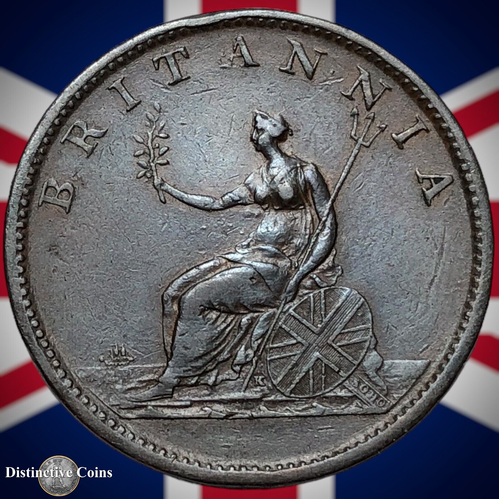 Great Britain 1807 Half Penny 1/2d GB5179