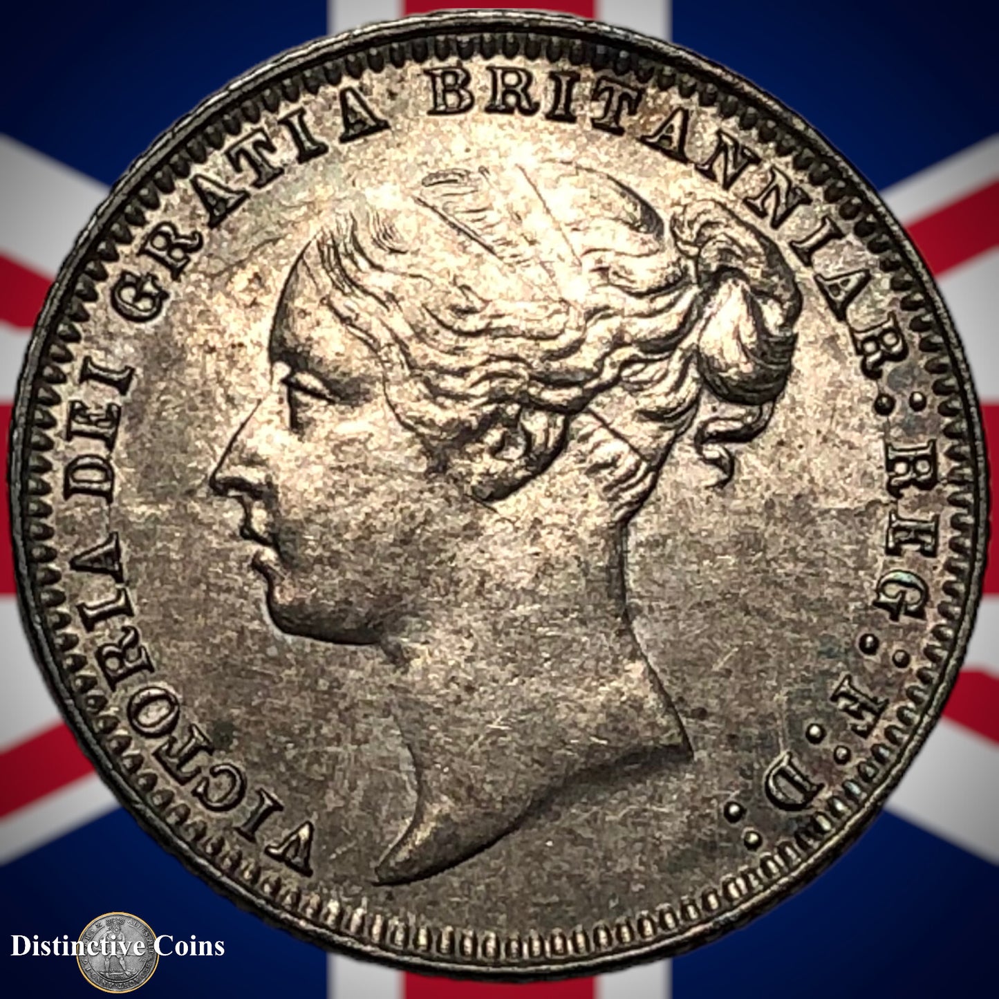 Great Britain 1874 Six Pence GB2609