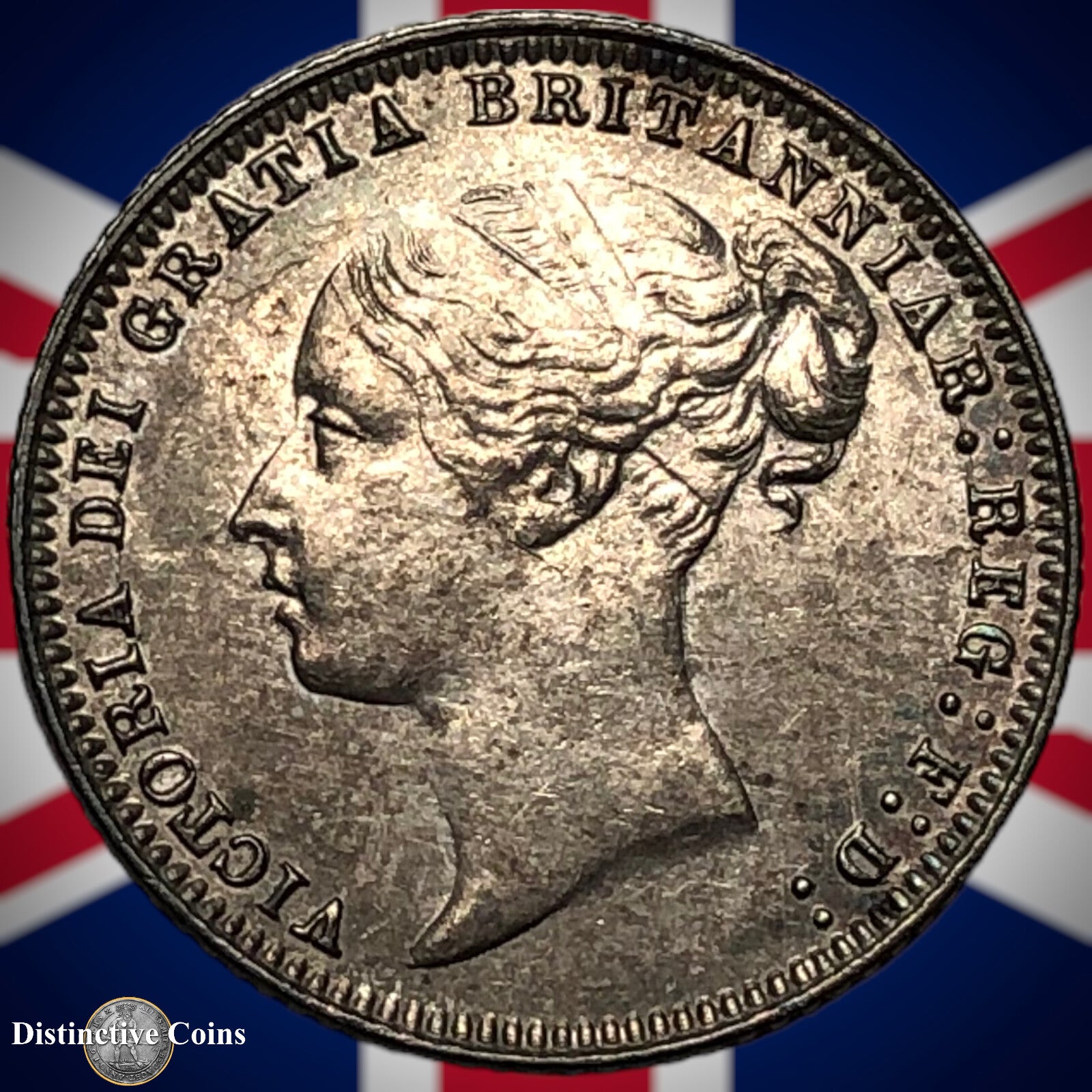 Great Britain 1874 Six Pence GB2609