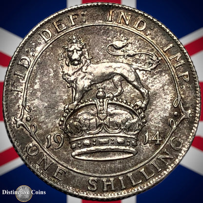 Great Britain 1914 One Shilling GB0937