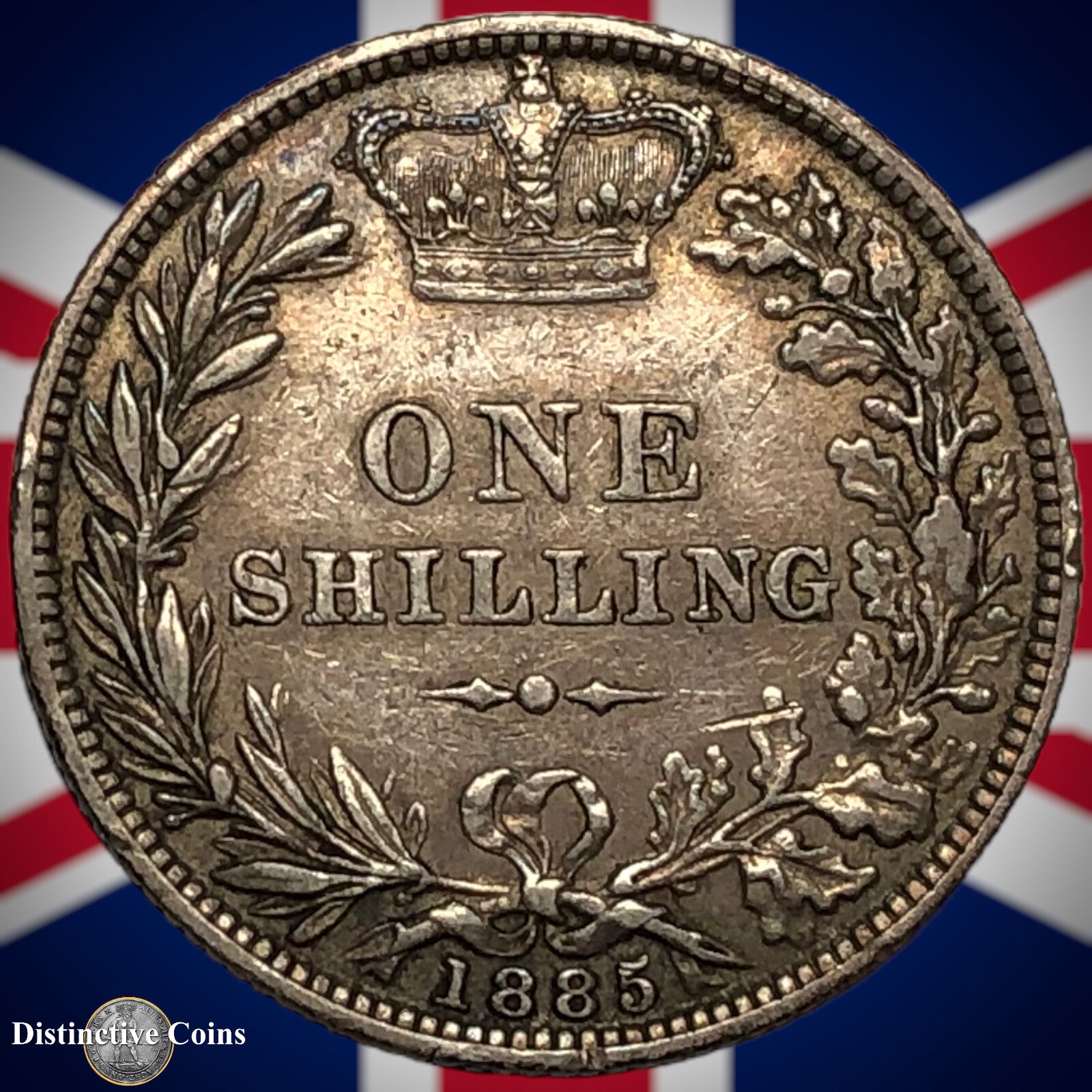 Great Britain 1885 British One Shilling GB0457