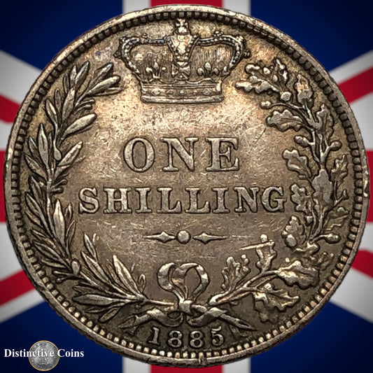 Great Britain 1885 British One Shilling GB0457