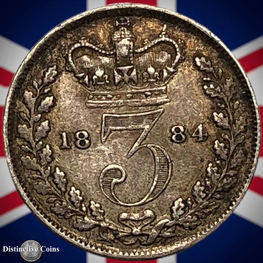 Great Britain 1884 Three Pence GB1935