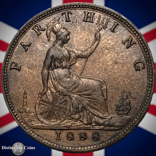 Great Britain 1888 Farthing 1/4d GB4264