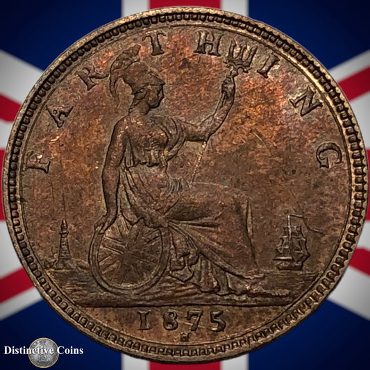 Great Britain 1875 H Farthing 1/4d GB3763