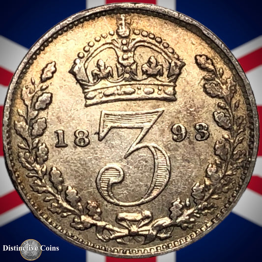 Great Britain 1893 Three Pence GB2010