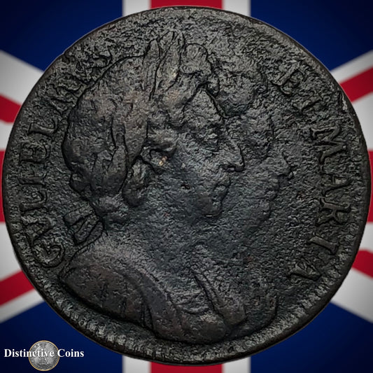 Great Britain 1694 Farthing 1/4d GB3153