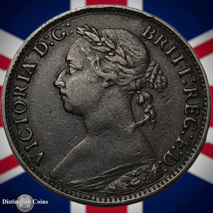 Great Britain 1884 Farthing 1/4d GB4099