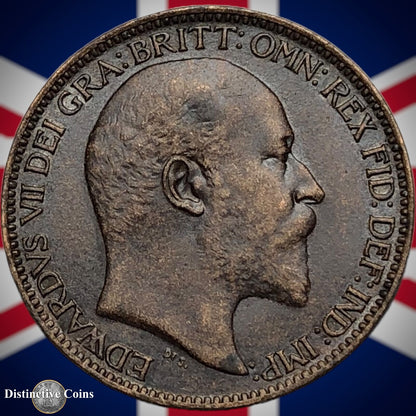 Great Britain 1905 Farthing 1/4d GB4571