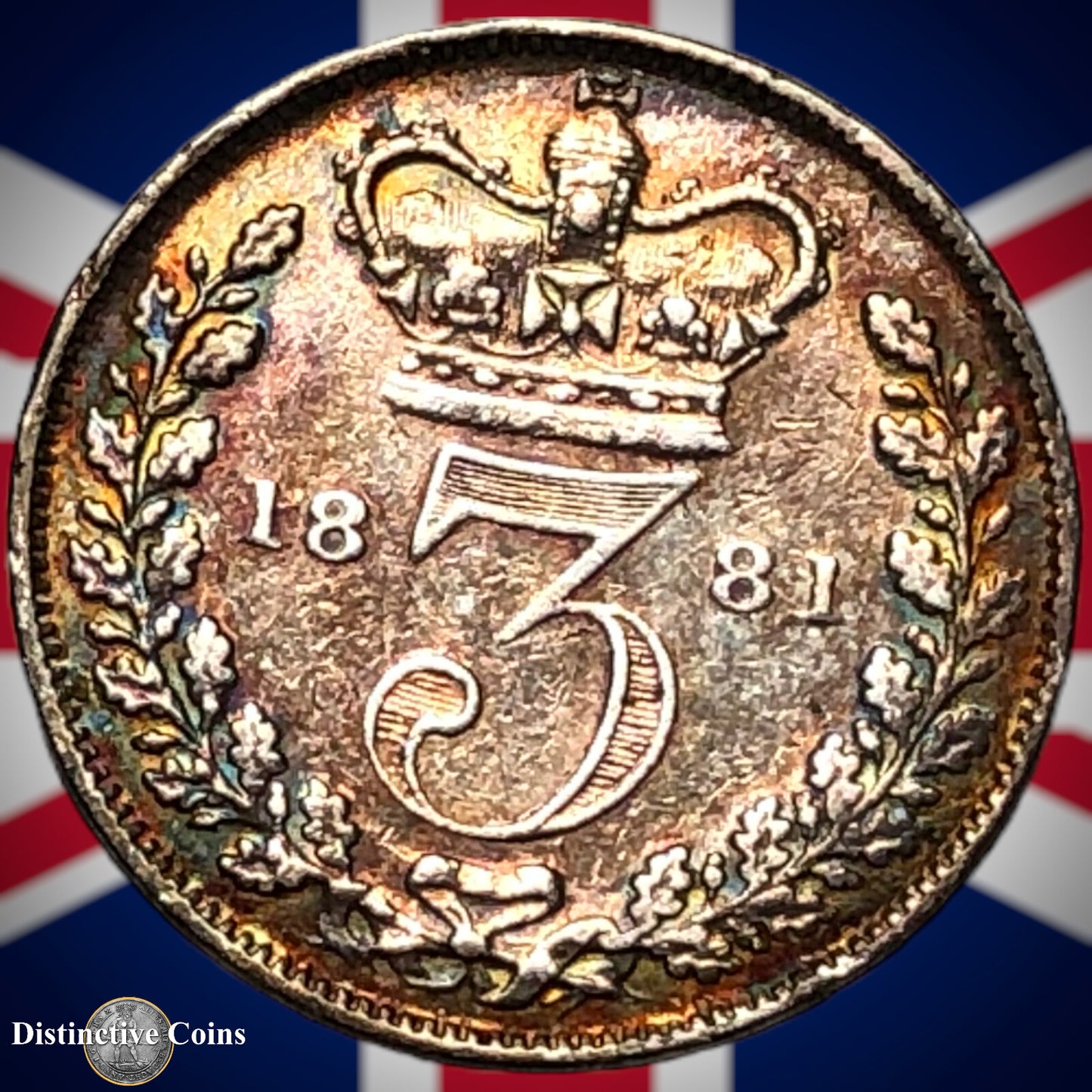 Great Britain 1881 Three Pence GB1916