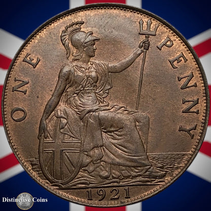 Great Britain 1921 Penny 1d GB6993