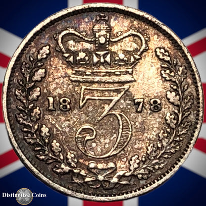 Great Britain 1878 Three Pence GB1897