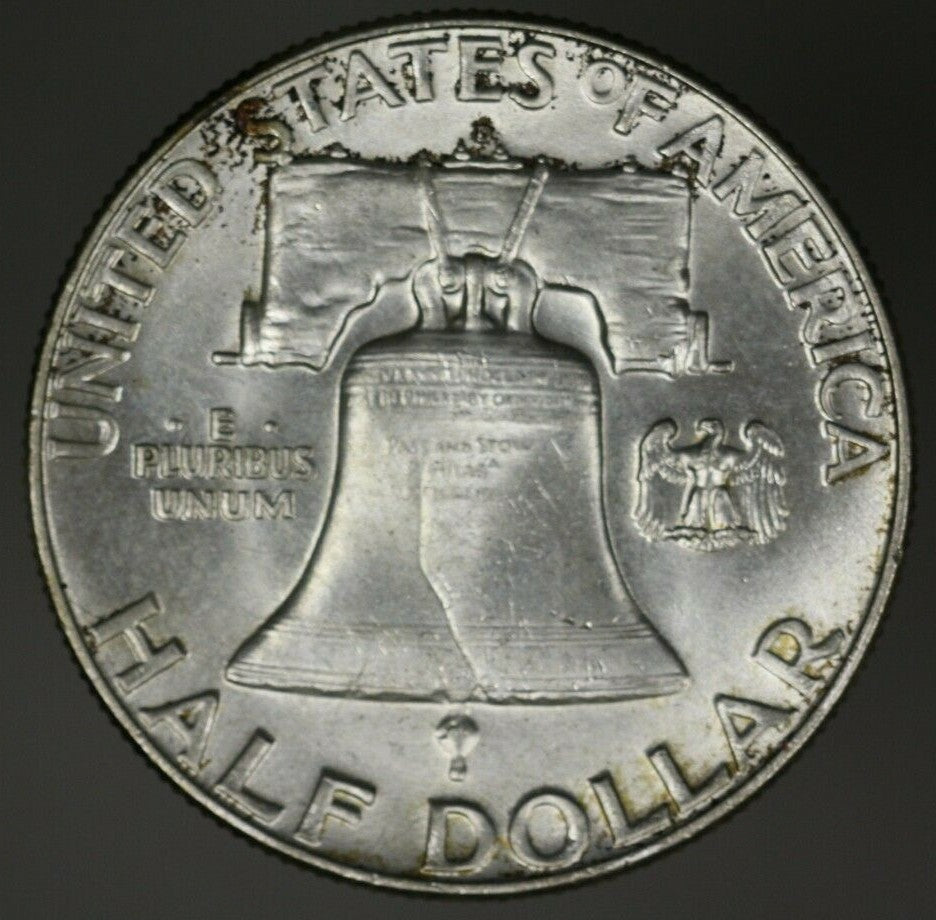 US 1962 D Franklin Half Dollar  A2745