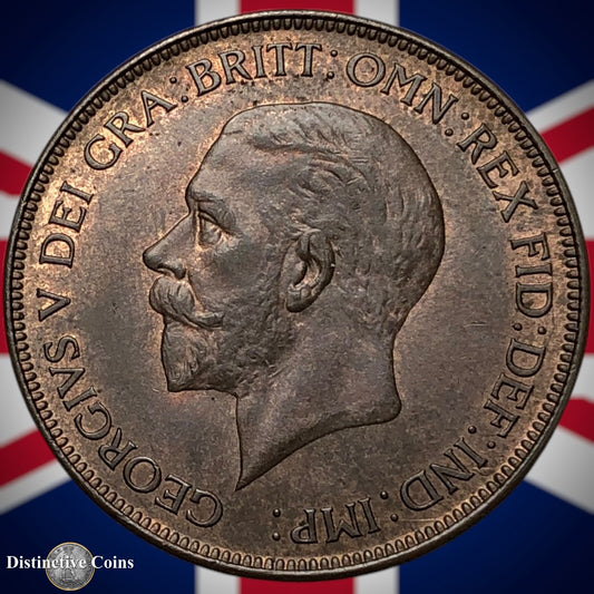 Great Britain 1928 Penny 1d GB7091