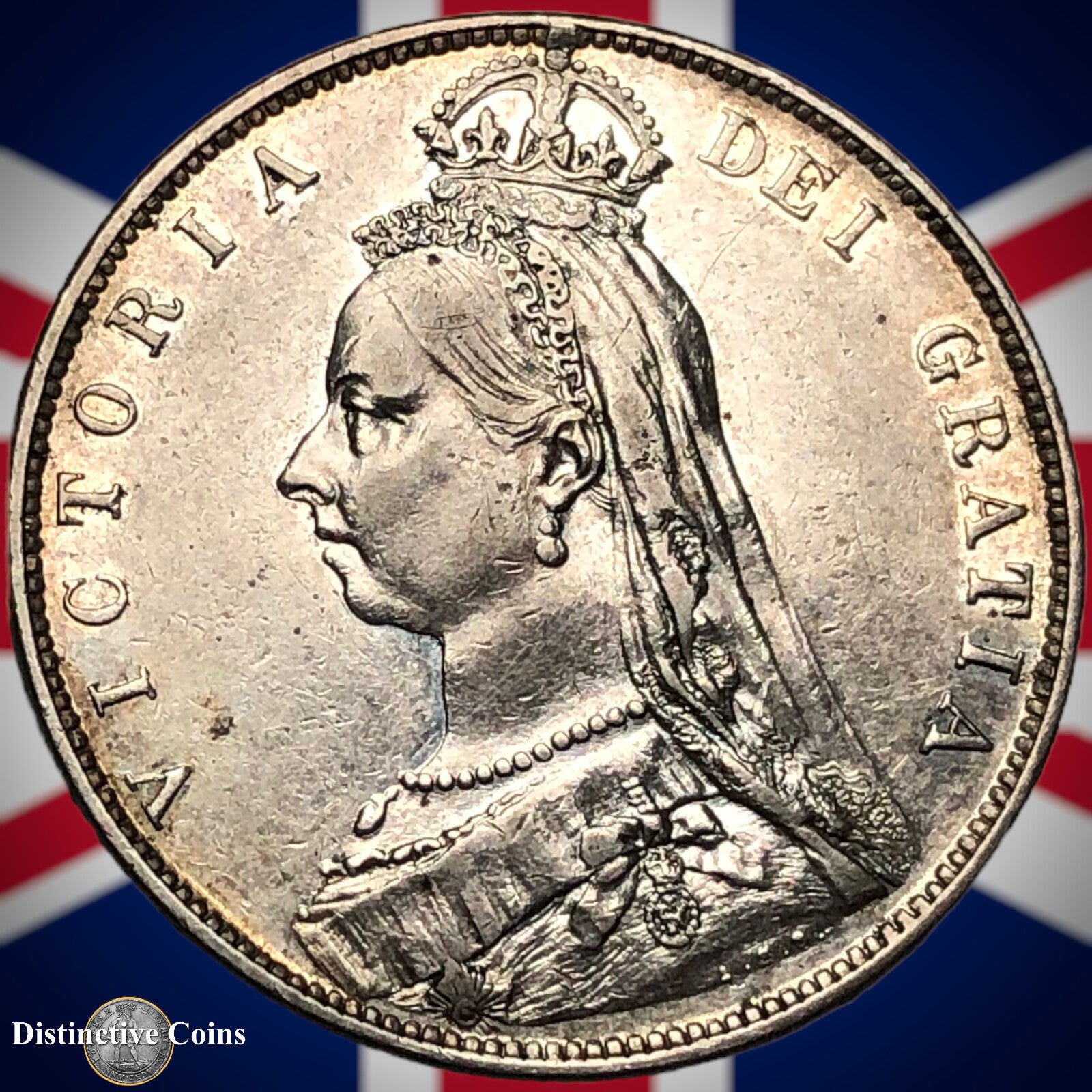 Great Britain 1889 Half Crown GB1219