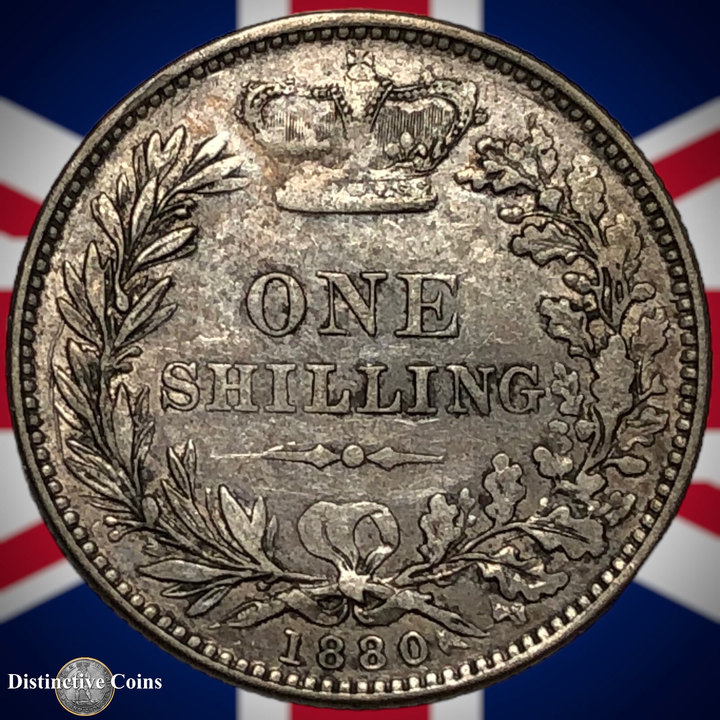 Great Britain 1880 British One Shilling GB0396
