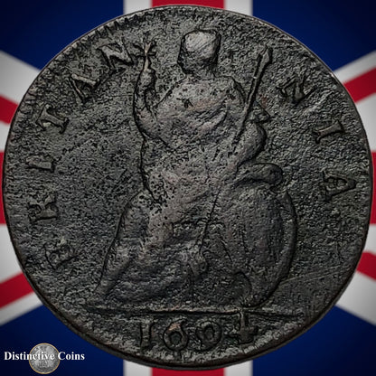 Great Britain 1694 Farthing 1/4d GB3153