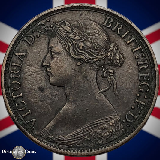 Great Britain 1868 Farthing 1/4d GB3622