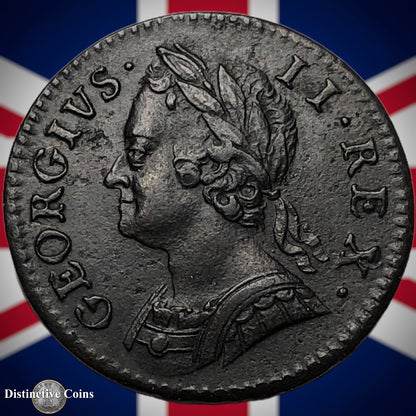 Great Britain 1746 Farthing 1/4d GB3169